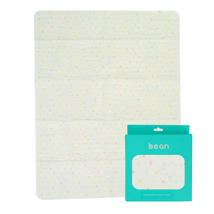 Ava Waterproof Baby Mat Cloud