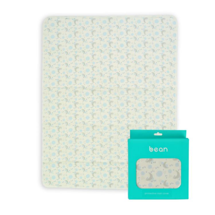 Ava Waterproof Baby Mat Moon