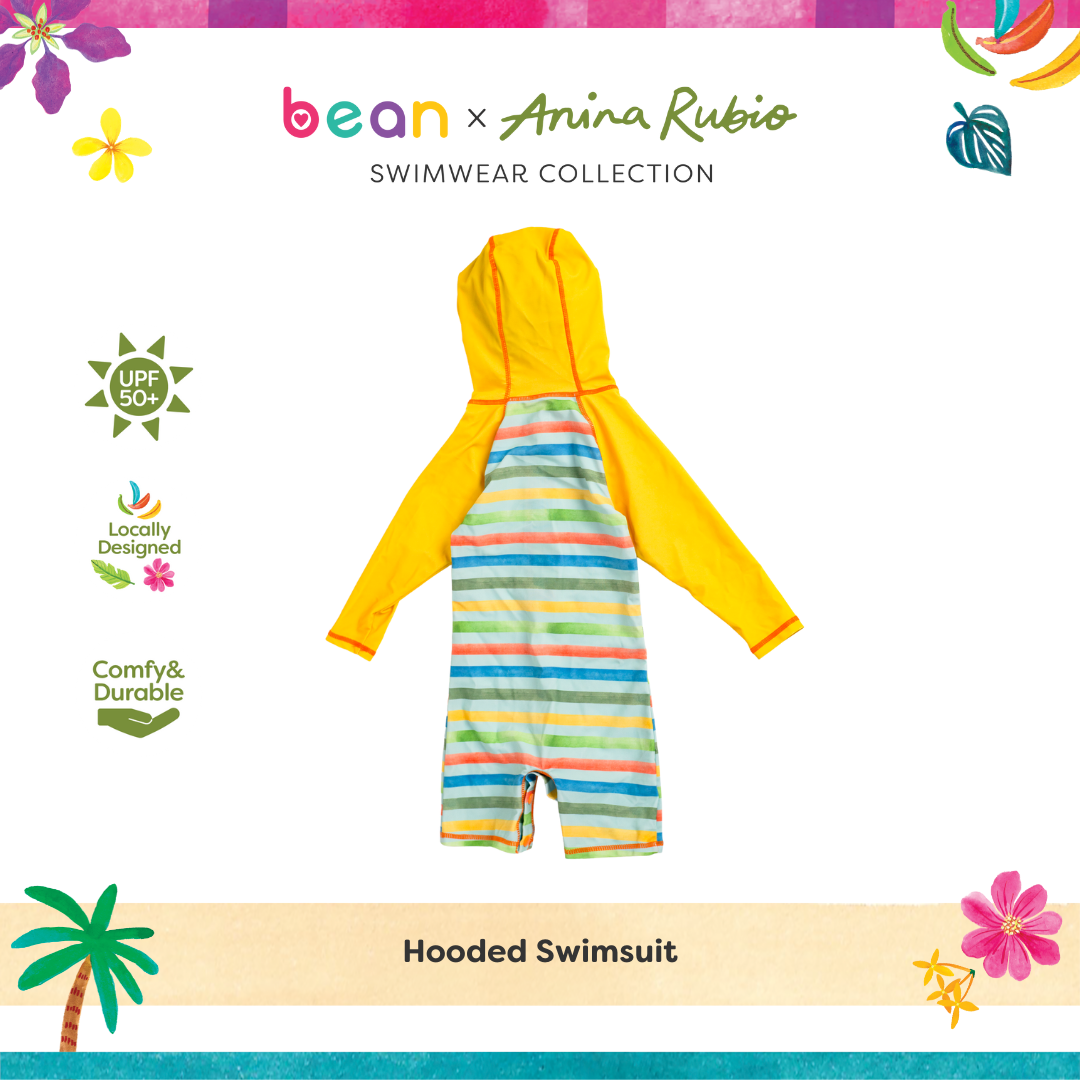 Anina Rubio Hart Hooded Rashguard Swimsuit