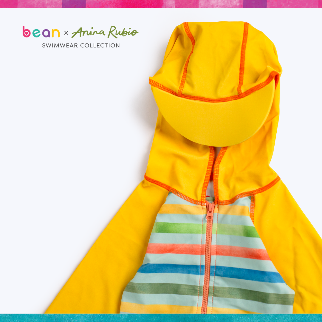 Anina Rubio Hart Hooded Rashguard Swimsuit