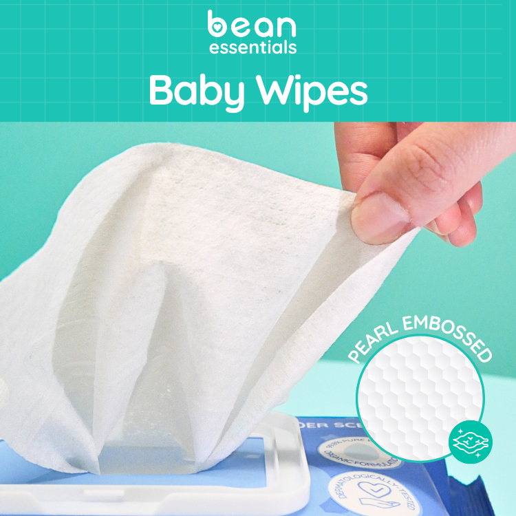 Baby Wipes Powder Scent (100 sheets)