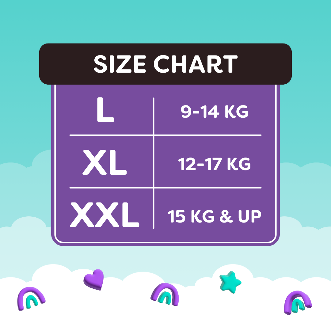 Cloud Diaper Pants XXL (30s)