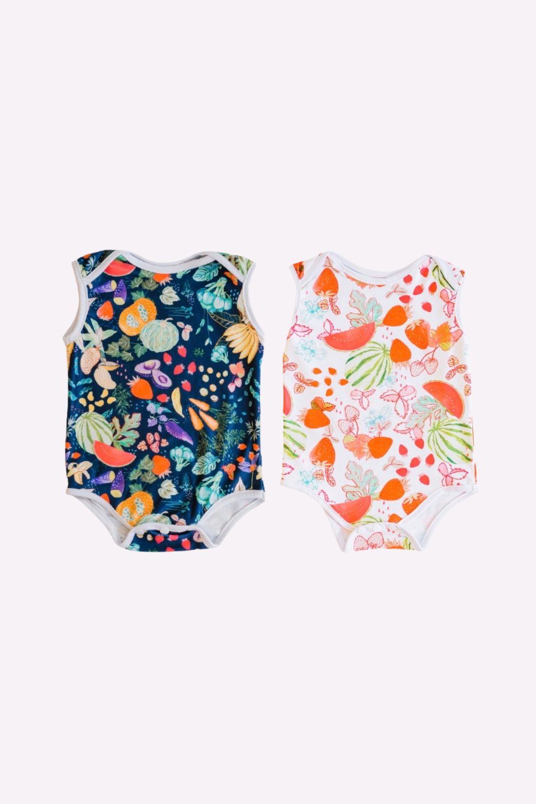 Set of 2 Play Onesies - (Fruit Salad+ Pakwan Fun)