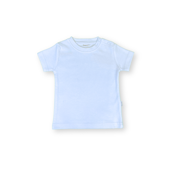 T-shirt with Snaps - Blue
