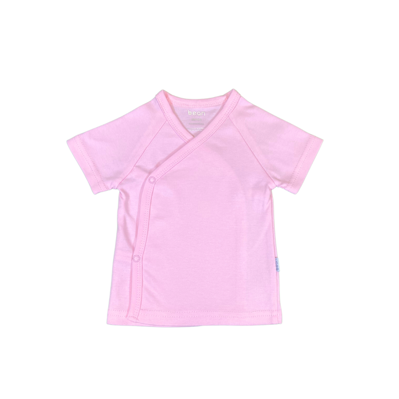 Short sleeves Kimono Top - Pink