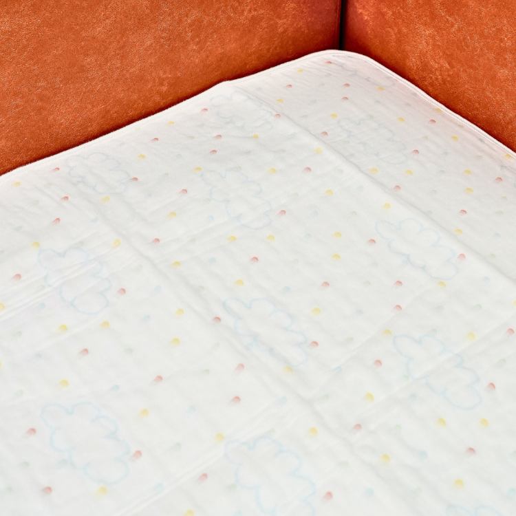 Ava Waterproof Baby Mat Cloud