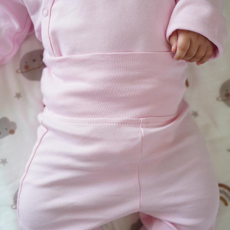 Anti-colic pajama - White