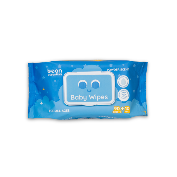 Baby Wipes Powder Scent (100 sheets)