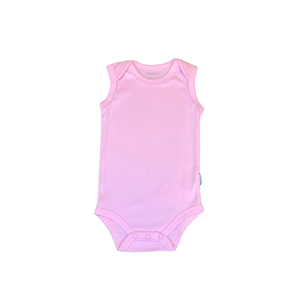 Sleeveless Onesies - Pink