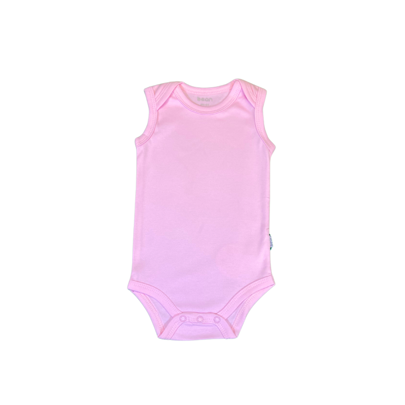 Sleeveless Onesies - Pink