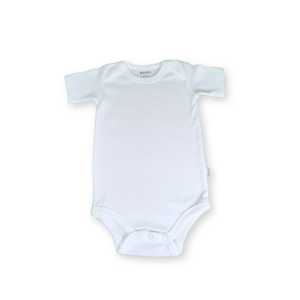 Short sleeves Onesies - White