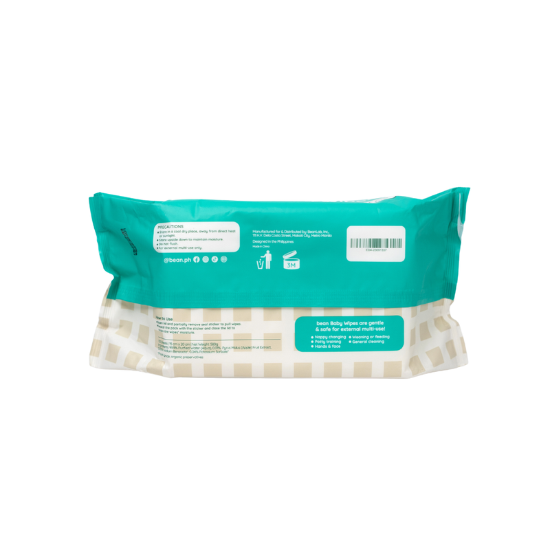 Baby Wipes Fragrance Free (100 sheets)