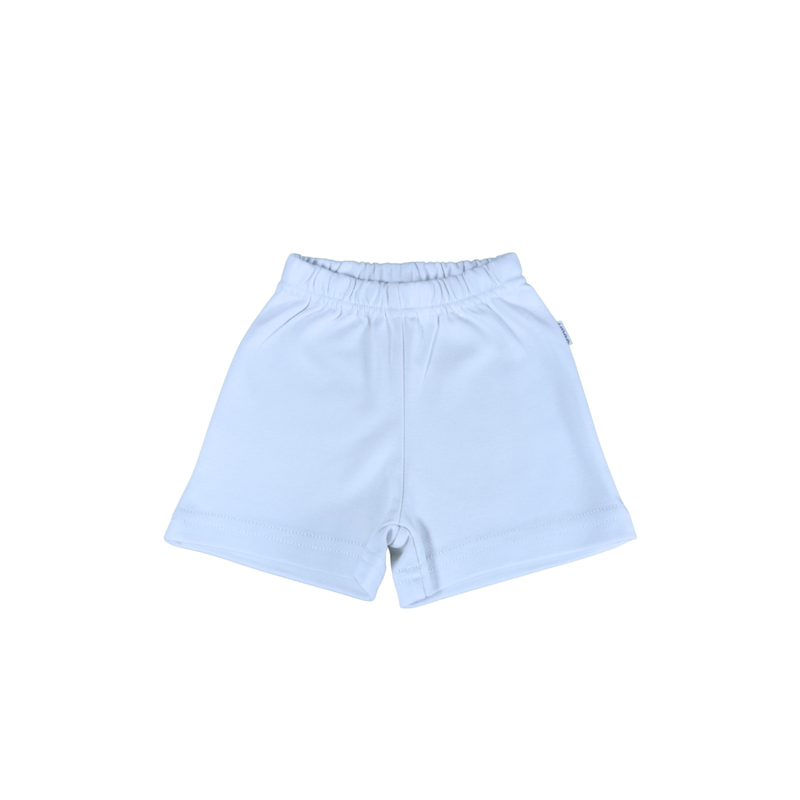 Garterized shorts - Blue