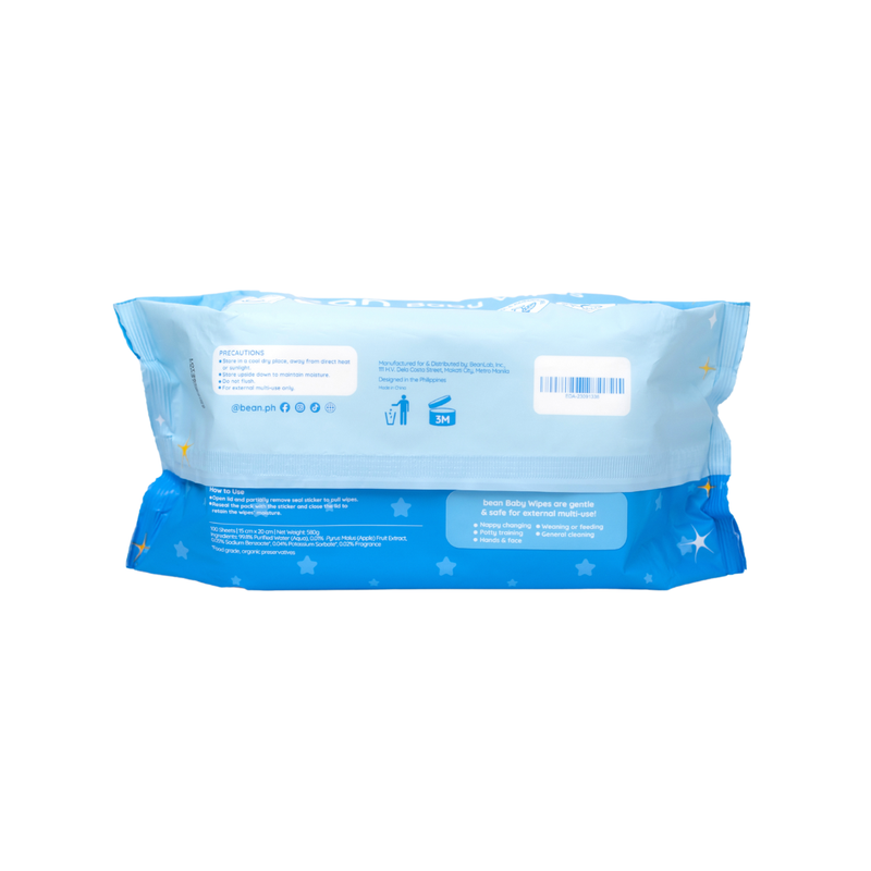Baby Wipes Powder Scent (100 sheets)
