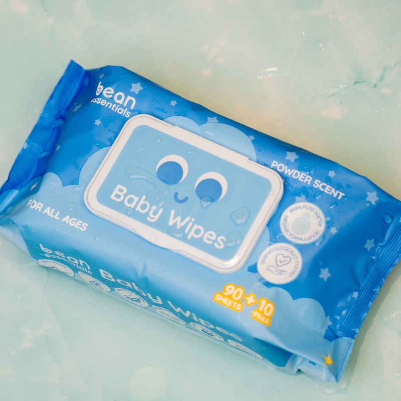 Baby Wipes Powder Scent (100 sheets)