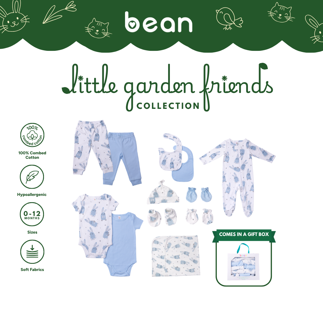 12-piece Newborn Gift Set Rabbits