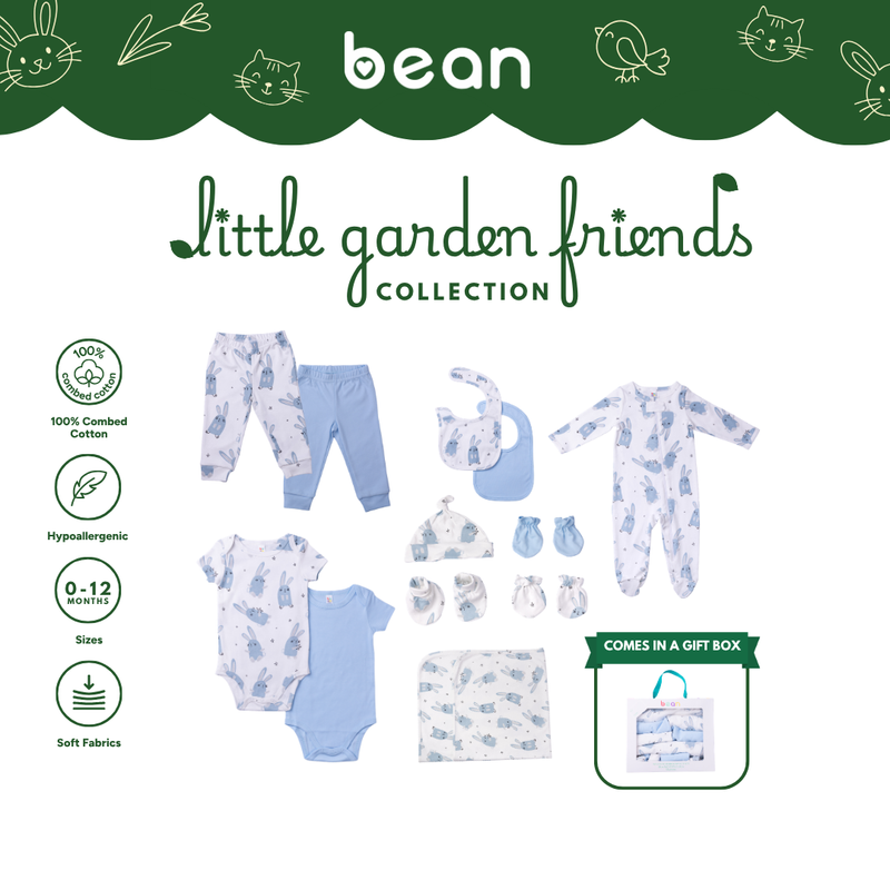 12-piece Newborn Gift Set Rabbits
