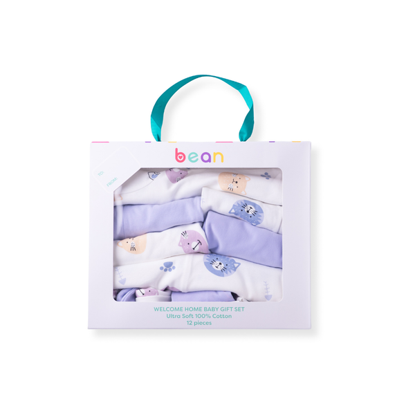 12-piece Newborn Gift Set Cats
