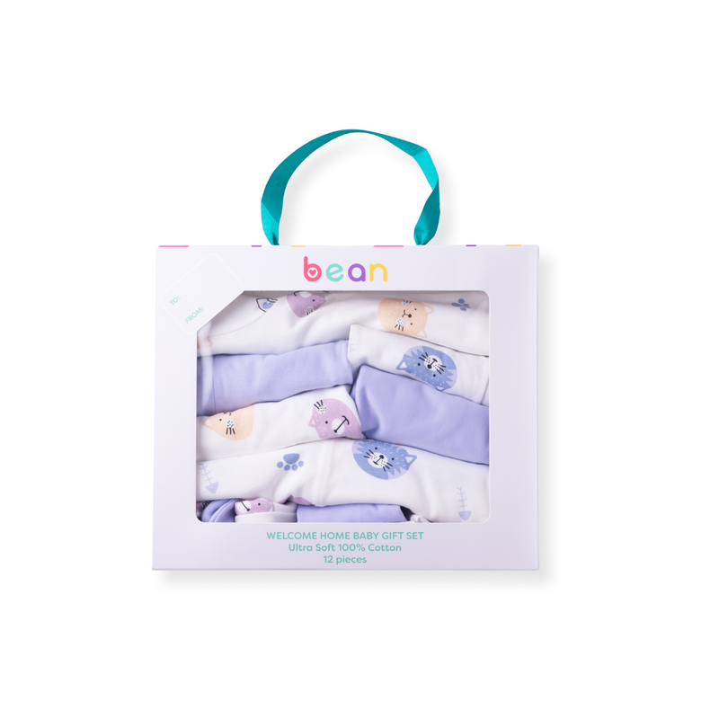 12-piece Newborn Gift Set Cats