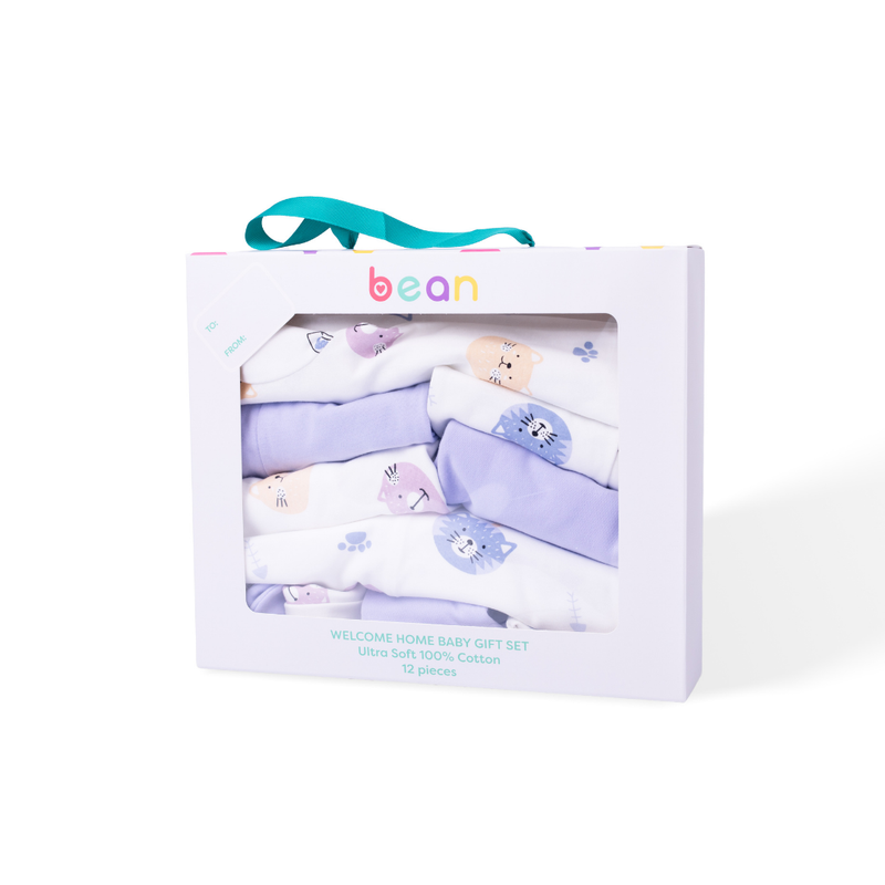12-piece Newborn Gift Set Cats