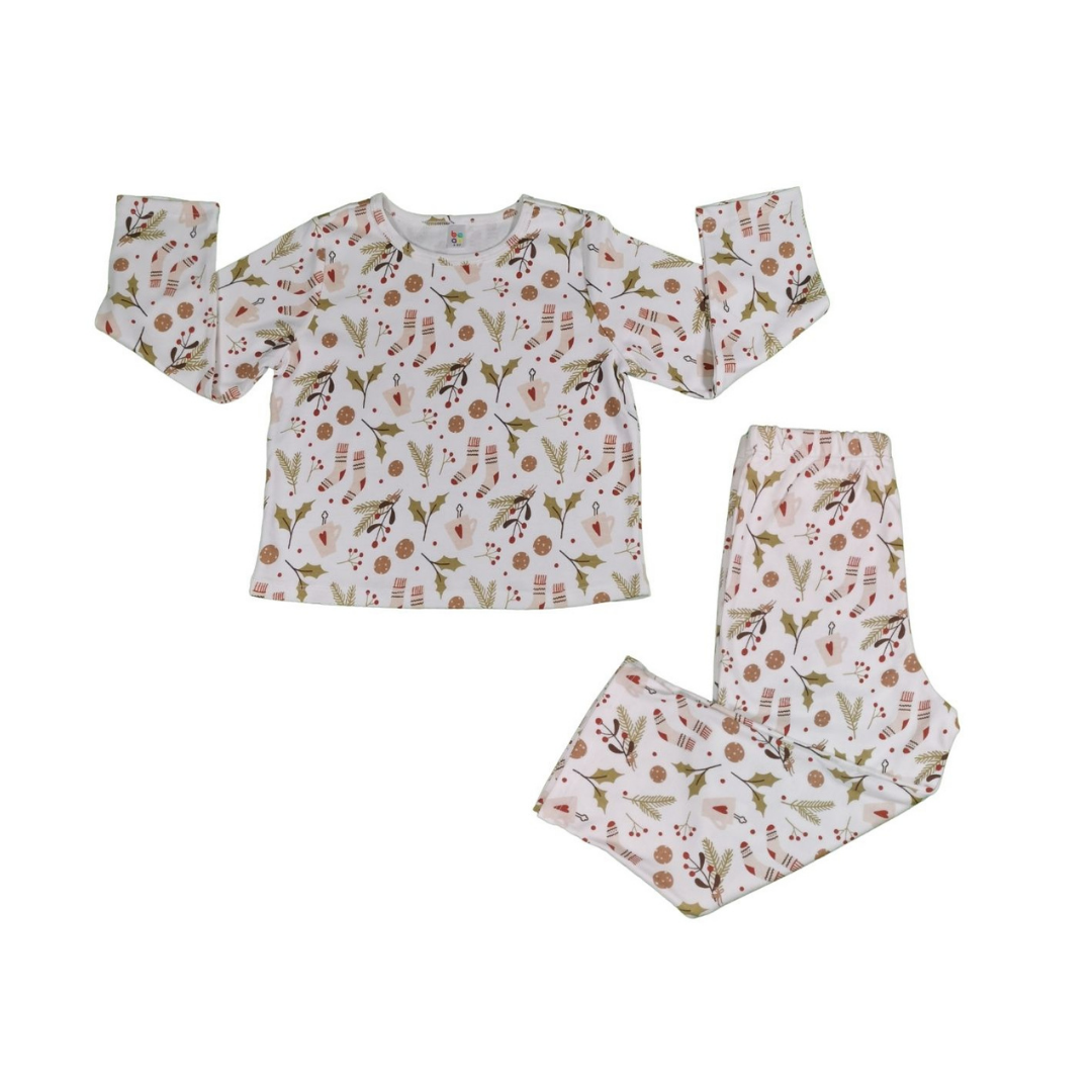 2-piece Kids Pajama Set - Mistletoe