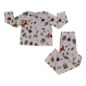 2-piece Kids Pajama Set - Christmas Tree