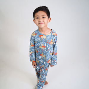 2-piece Kids Pajama Set - Reindeer