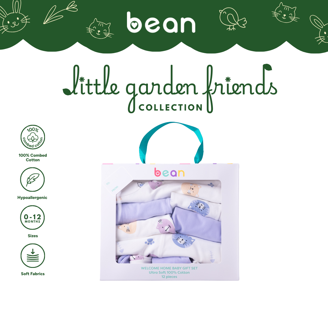 12-piece Newborn Gift Set Cats
