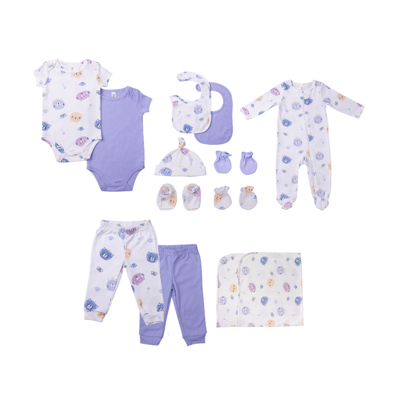 12-piece Newborn Gift Set Cats