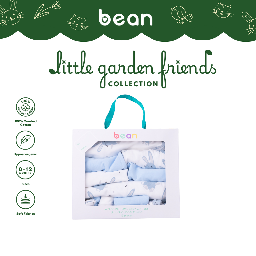 12-piece Newborn Gift Set Rabbits