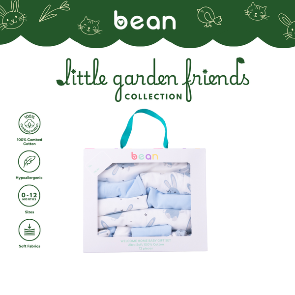 12-piece Newborn Gift Set Rabbits