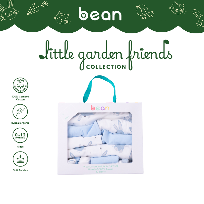 12-piece Newborn Gift Set Rabbits