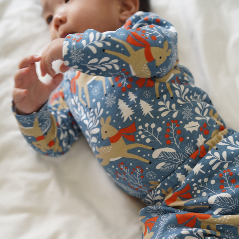 2-piece Baby Pajama Set - Reindeer