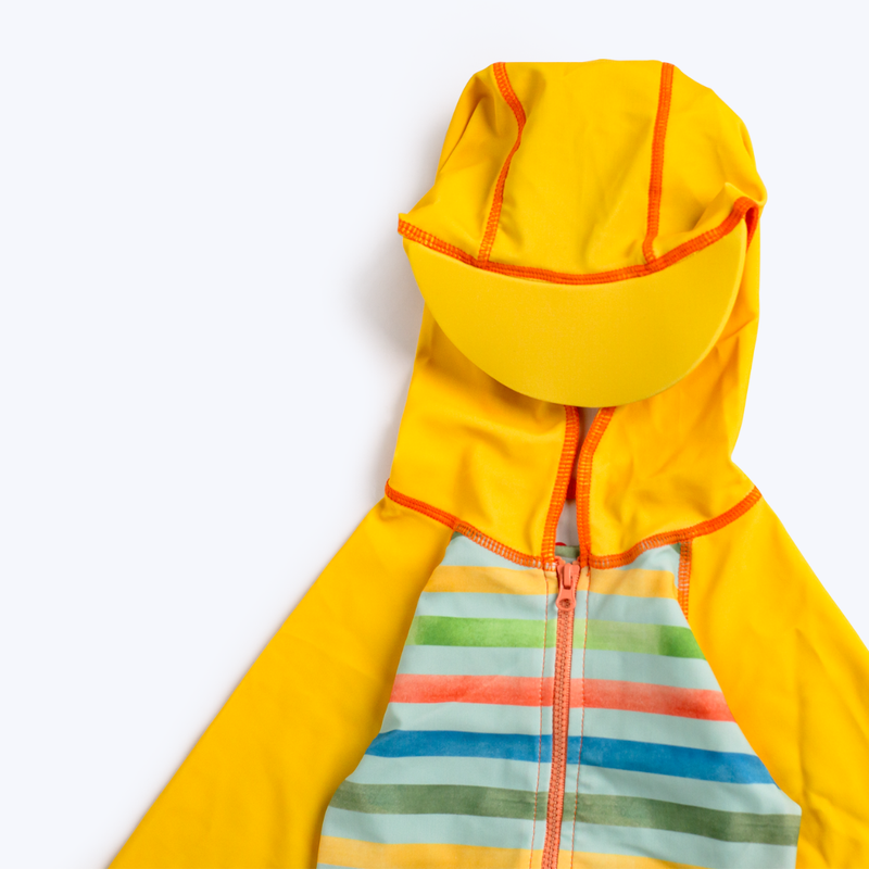 Anina Rubio Hart Hooded Rashguard Swimsuit