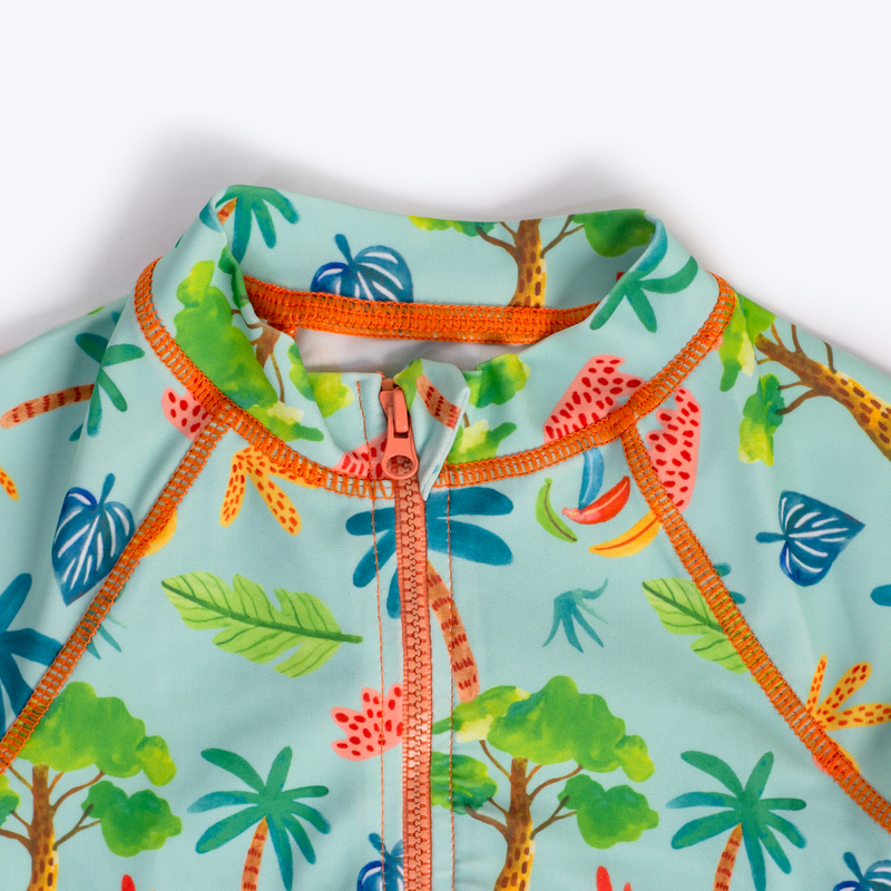 Anina Rubio Basil Zipped Bodysuit