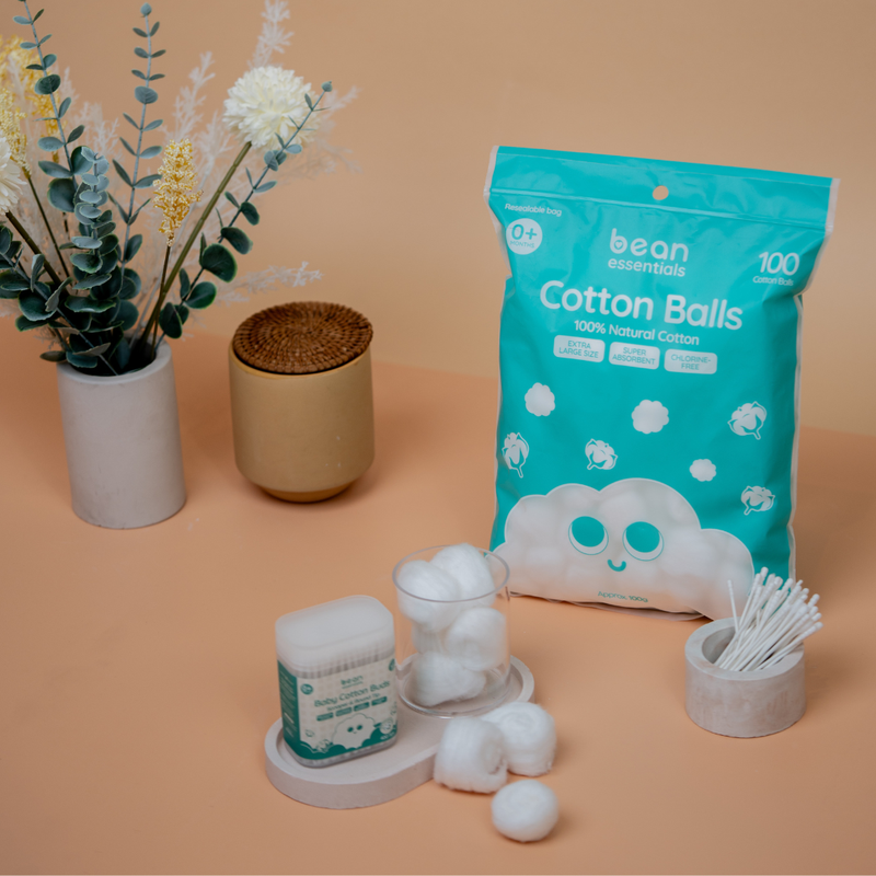 Baby Cotton Balls 100g (100s)