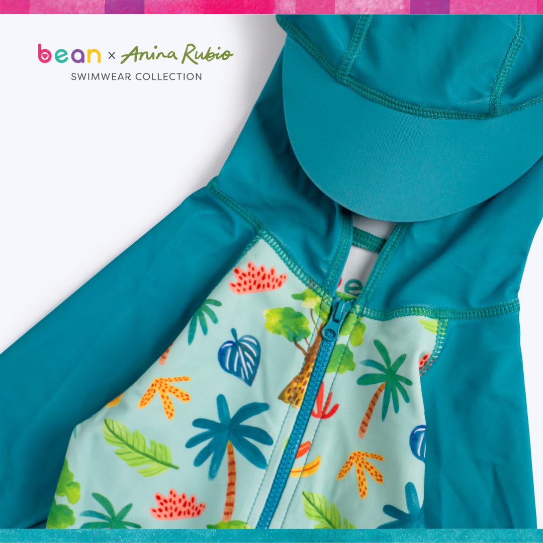 Anina Rubio Hero Hooded Rashguard Swimsuit