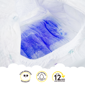 Cloud Fit Diapers and Powder Scent Baby Wipes Bundle