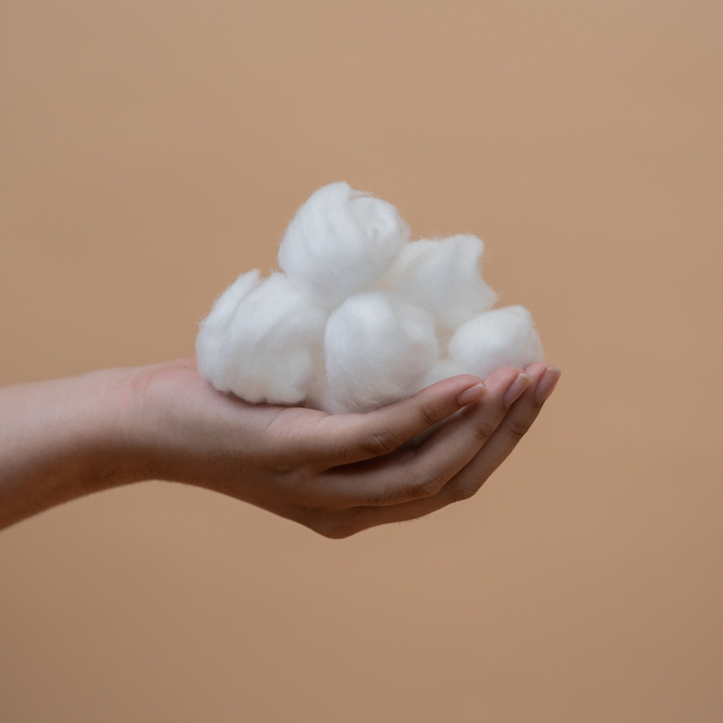 Bath & Body Bundle: Baby Wash + Baby Lotion + Cotton Balls