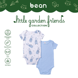 Baby Onesie 2-piece Bundle - Rabbits