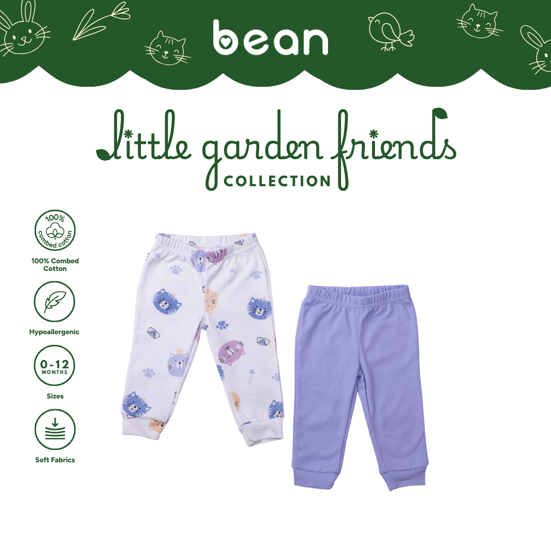 Baby Pajama 2-piece Bundle - Cats