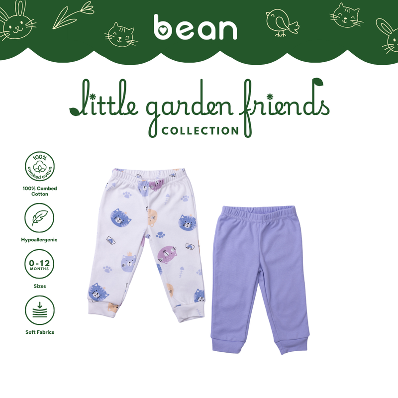 Baby Pajama 2-piece Bundle - Cats