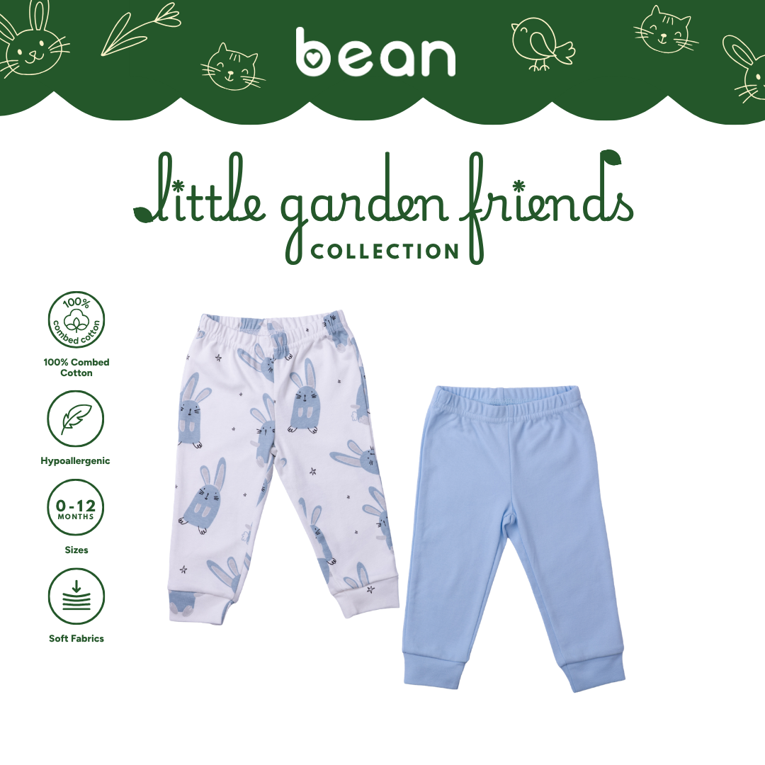 Baby Pajama 2-piece Bundle - Rabbits