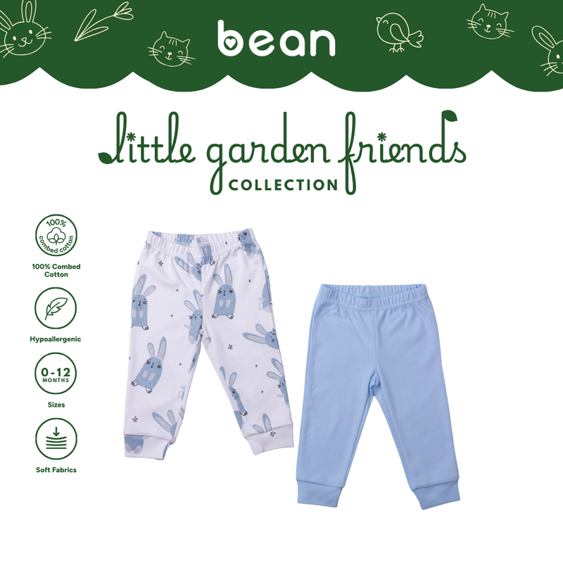 Baby Pajama 2-piece Bundle - Rabbits