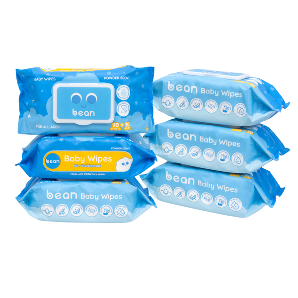 [Bundle of 6] Baby Wipes Scented (100 sheets)