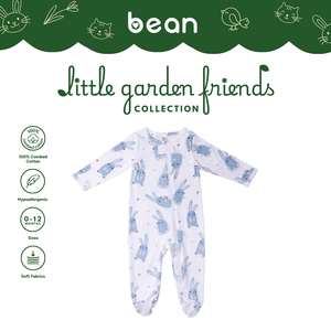 Baby Sleepsuit - Rabbits