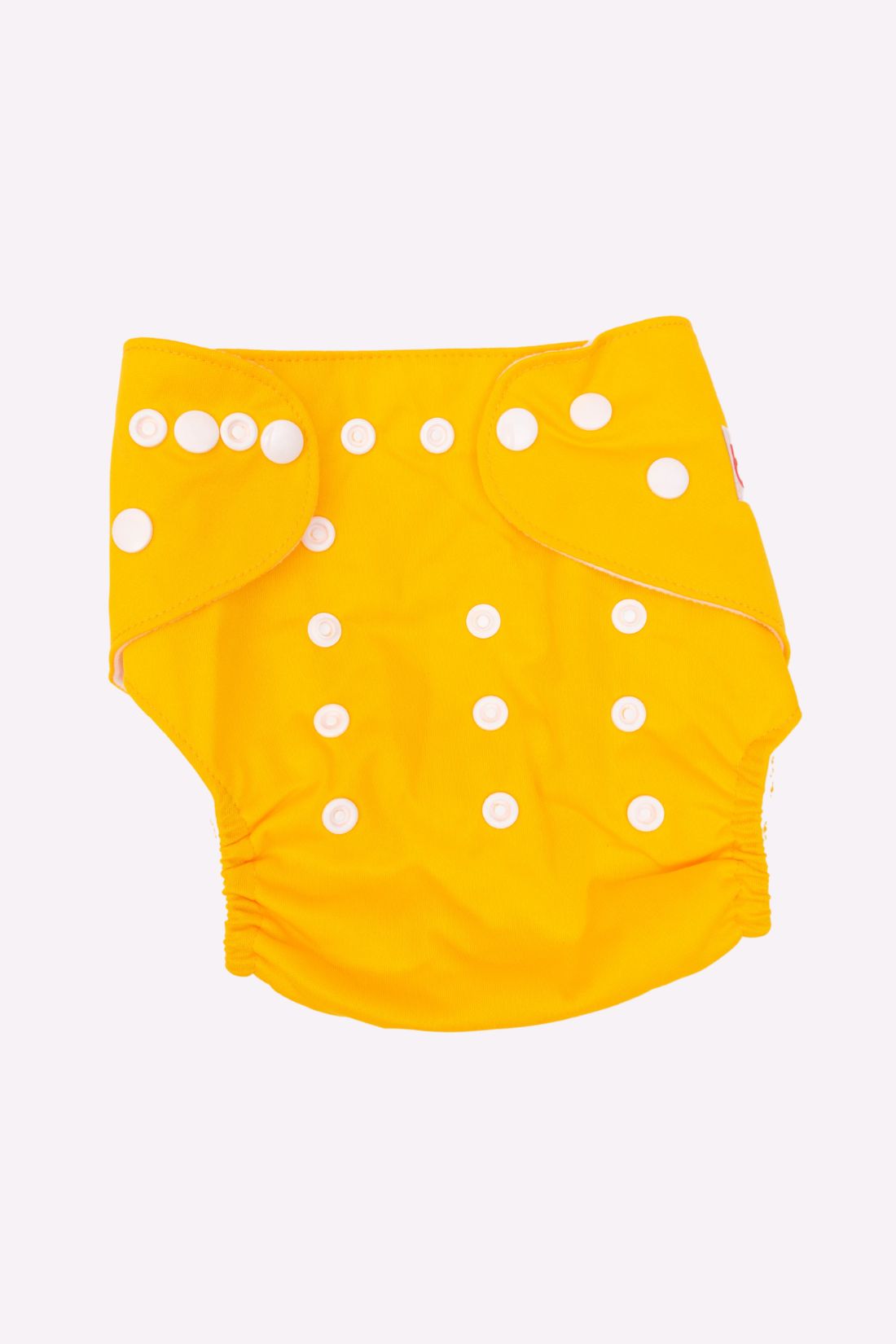 Plain Yellow Gear Cloth Diaper