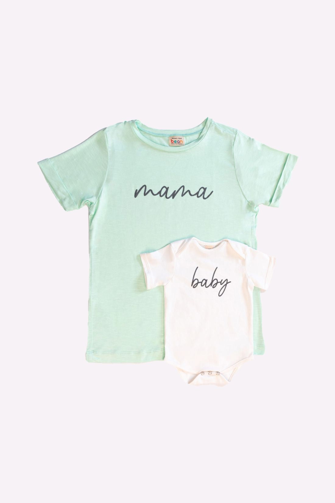 Seafoam Green Mama and Baby Matching Set