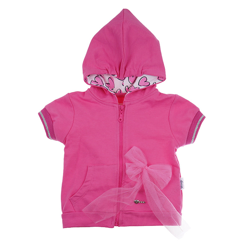 Wogi Play 3-Piece Love Jacket Set (White & Pink)