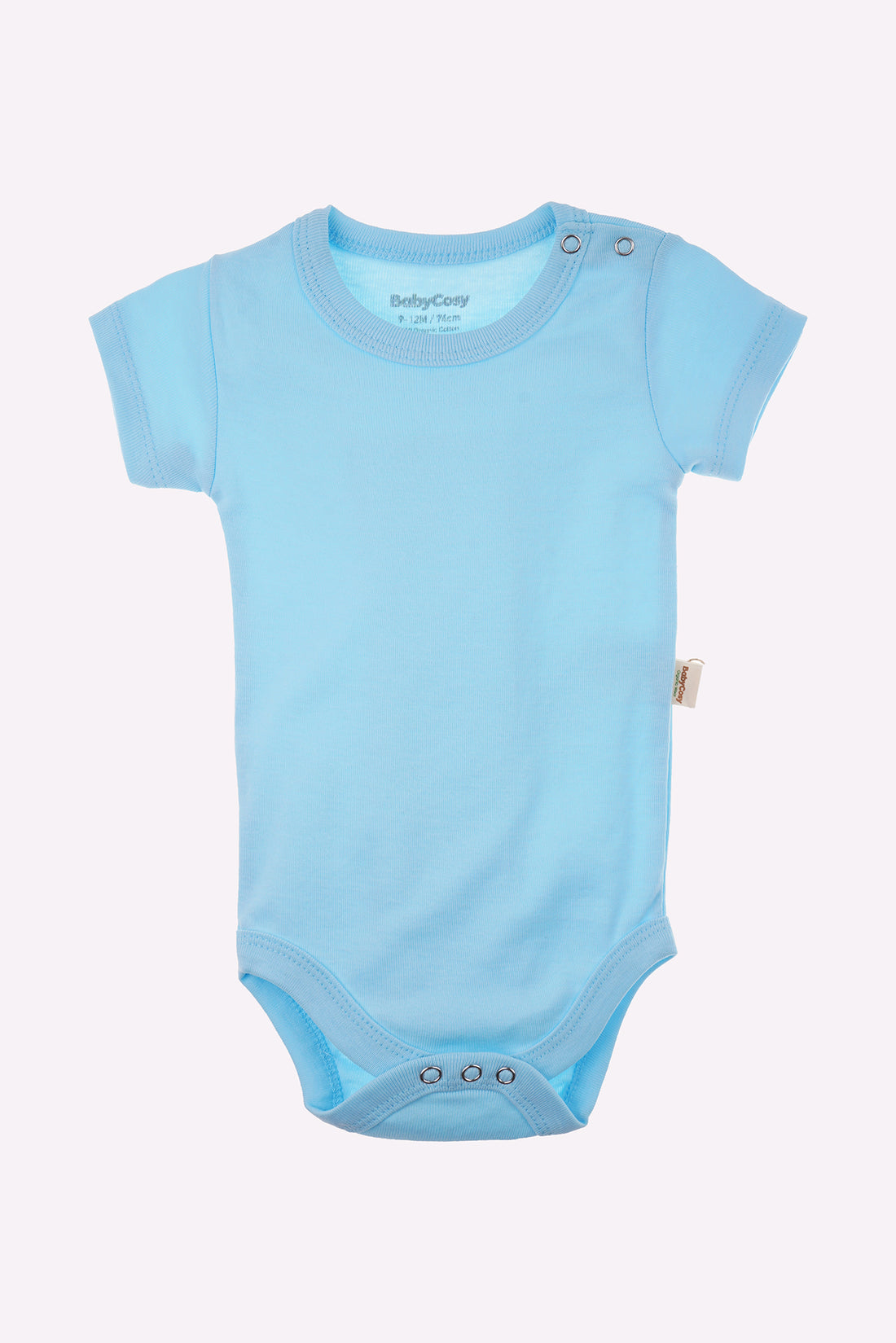 Babycosy Organic Short Sleeved Body (Sky Blue)